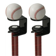 2-4 PACK BASEBALL BAT RACK For ALUMINUM Or WOOD VERTICAL WALL MOUNT Grab And Go