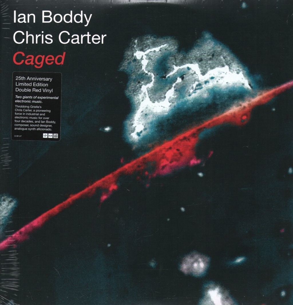 BODDY, Ian/CHRIS CARTER - Caged (25th Anniversary Edition) - RED VINYL 2XLP - Image 3