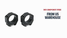 Vortex Prec Match Ring 34mm, Med Plus, Center Scope Height: 1.10" 27.9mm