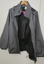 TideWe Rain Suit, Waterproof Breathable Lightweight Rainwear Black Size Small