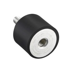 25mmx20mm M6 Thread Male Female Rubber Mounts Vibration Isolators Shock Absorber