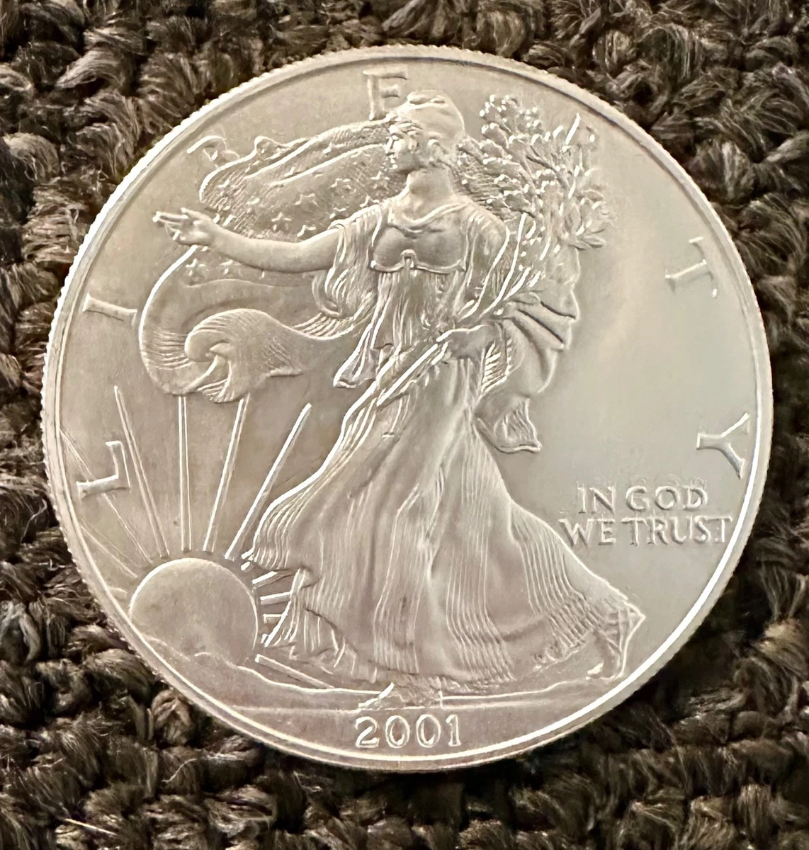 American Eagle Ungraded 2001 Silver Bullion Coins for sale | eBay