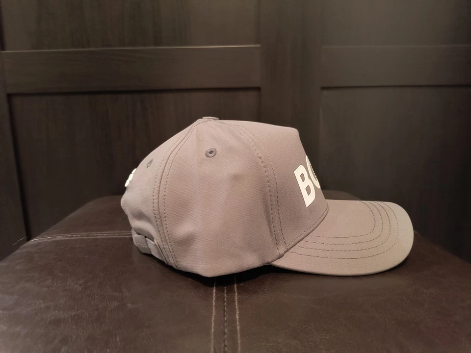 Gorra de béisbol para hombre Hugo Boss gris deportiva Foto 4 de 4