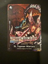 St. Topman Warcury (Alternate Art) OP13-089 Carrying On His Will Foil