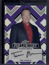2022 Leaf Pop Century Tom Arnold Prismatic Purple Holo Signatures Auto /25