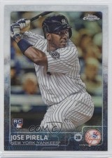 2015 Topps Chrome Refractor Jose Pirela #161 4k8