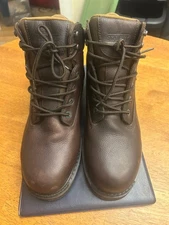 C.E. Schmidt Mens Steel Toe Work Boots US 12 M, Waterproof Leather CES002TS
