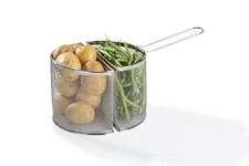 Barazzoni, Doppio Cestello per Spaghettiere, Acciaio Inox, 24cm hSdG