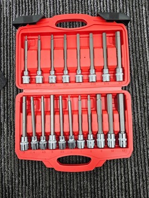 19 PIECES Sunhz MCKP SML22 Extra Long Allen Hex Bit Socket Assembly