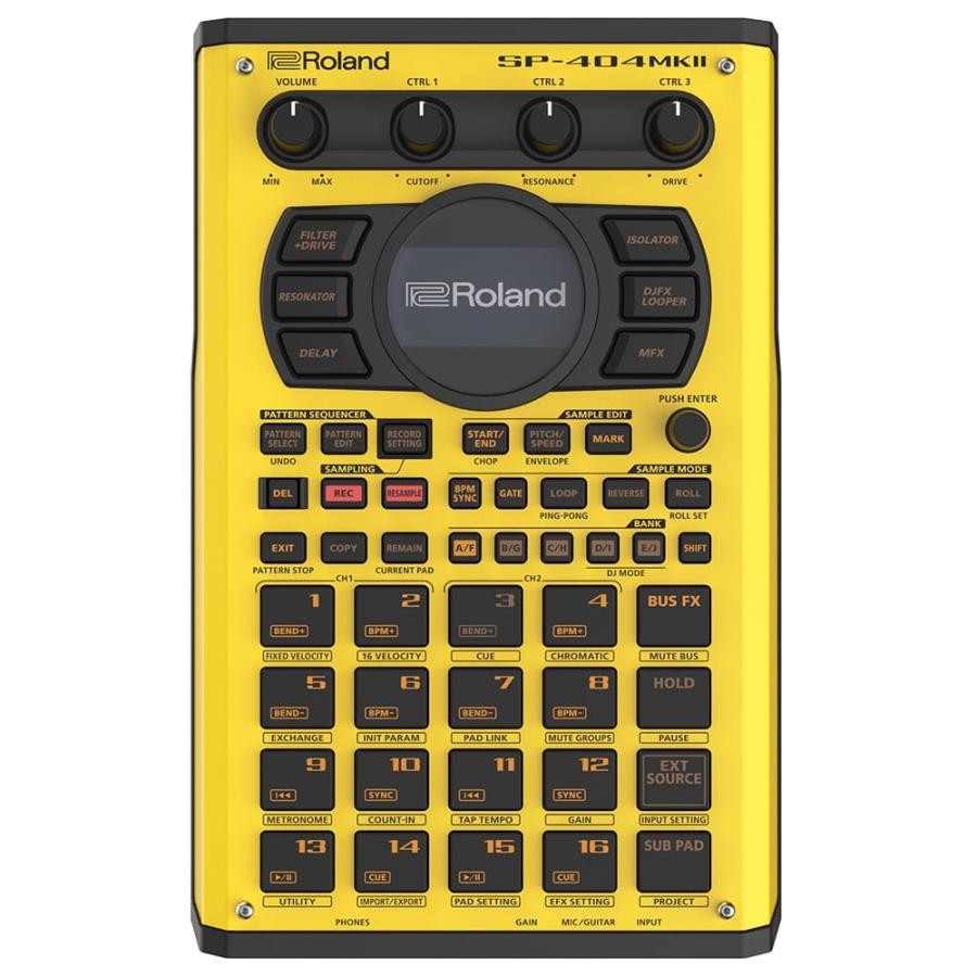 Roland SP-404MK2 SP404MKII サンプラー 美品 箱付き Roland SP-404MK2-Y Yellow Limited Edition - 200 Units New