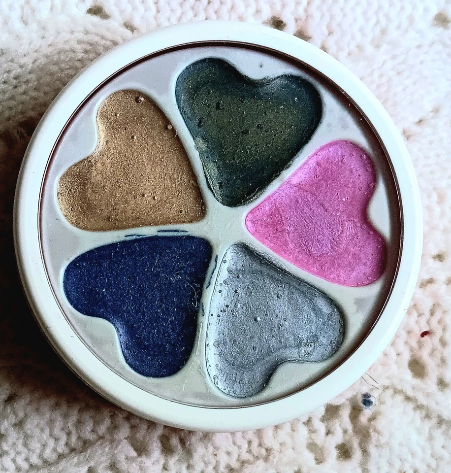 Vintage Avon Heart Wheels For Eyes Eyeshadow Five Colors Water-Resistant RARE - Image 2 of 4