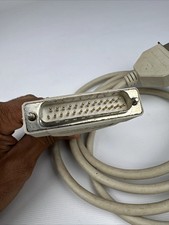 Vintage Radio Shack Parallel Printer Cable IEEE-1284 DB25M To CN36M 6FT