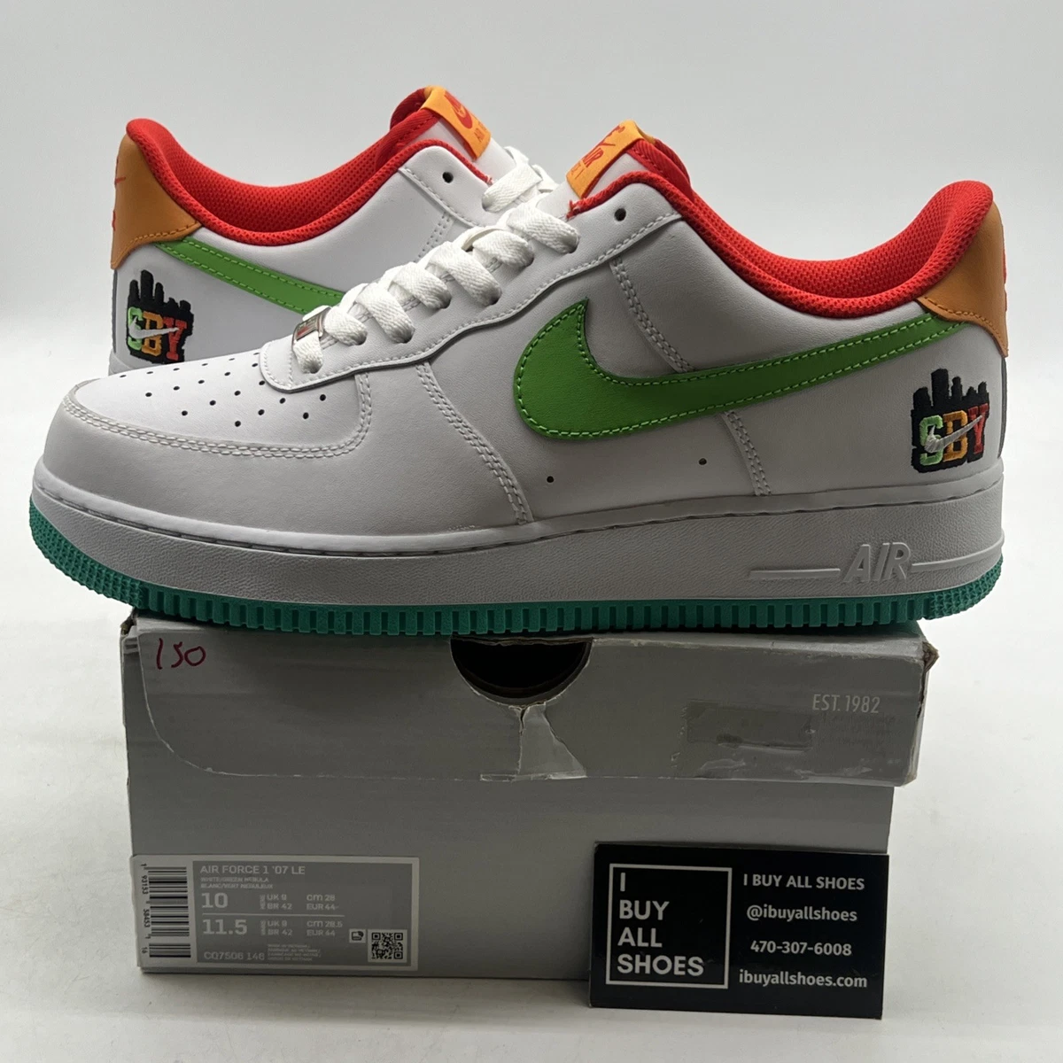 【未使用】Nike Air Force 1 SBY Collection Nike Air Force 1 Low Shibuya - White | eBay
