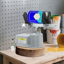 Pneumatic Paint Shaker with Adjustable Clamp, Air Powered Paint Can Shaker