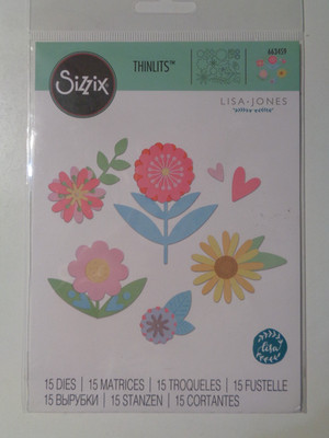 Sizzix Thinlits Blumenset ~ Bastelstanzenset
