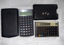 Vintage Hewlett-Packard HP 12C HP 10 bll Financial Calculators Lot If 3