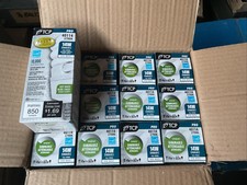 New Box Of 12 TCP Pro 40114 Dimmable 14W Spring Lamp Compact Light Bulbs E26