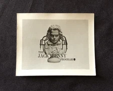 RARE ORIGINAL 1959 CBS TV SHOW BUMPER "TITLE" PHOTO 4" X 5" THE JACK BENNY SHOW