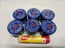 Blistex LIP MEDEX 0.25oz   6  Pack + 1 Carmex Classic Lip Balm