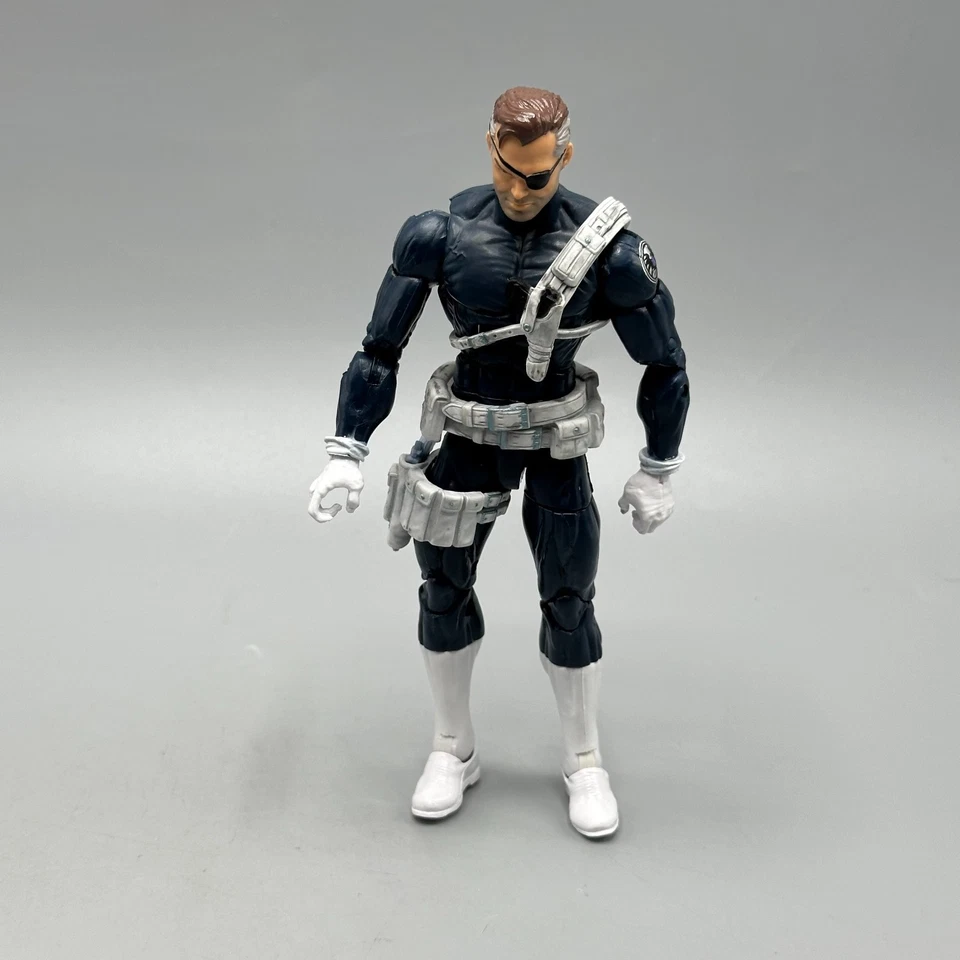 6-дюймовая фигурка Marvel Legends Ник Фьюри щит Капитан Америка гигантский человек BAF в комплекте - Изображение 3 из 4