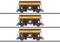 MäRklin 46335 H0 3Er Set Schwenkdachwagen Tdgs Ep. Iv Db
