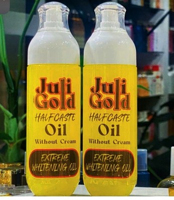 JULI GOLD HALFCASNTE OIL - EXTREME WHITENING (whitens without using cream) X1
