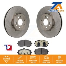 Disc Brake Rotors And Semi-Metallic Pads Front Kit For Mercedes-Benz GLE350