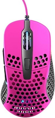 Xtrfy M4 RGB, Ultraleicht Verkabelt Gaming Maus, Ergonomisches Design für