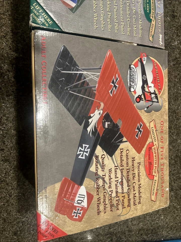 Lot Of 2  Collectibles Limited Edition 1917 Sop With German /Army Plane 1:32 - Image 2 of 4