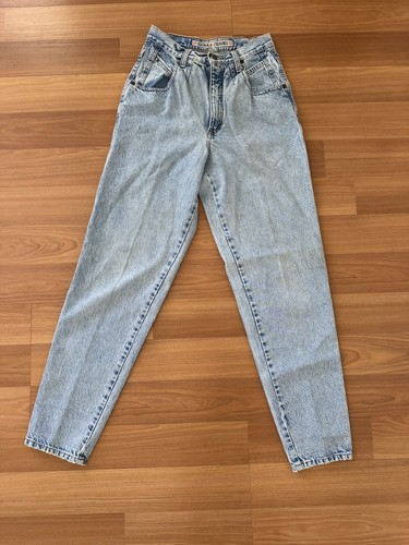 Vintage 80’s/90’s Zena Medium Wash High Waisted Mom Jeans Size 7 Women’s Tapered - Picture 1 of 21