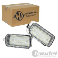 Diederichs Tuning LED Kennzeichenleuchten SET Passend FüR Ford B-MAX C-MAX Ecosp