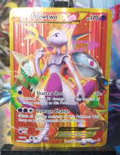 Pokemon Breakthrough MEWTWO EX HOLO Secret Full Art 164/162 Heavy Play