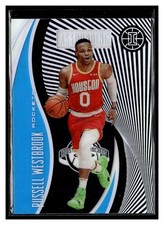 2019-20 Panini Illusions #18 Russell Westbrook Astounding Blue Houston Rockets
