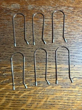 Hot Roller Clips Metal Clips Lot Of 6 ( Used )