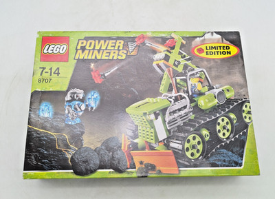 LEGO 8707 Boulder Blaster NEW SEALED MISB RARE Power Miners Vintage 8708 8961