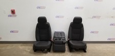 21 Chevy Silverado 1500 Custom Front Seat Set With Console Black Cloth Manual