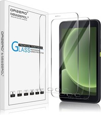 Tempered Glass Screen Protector 2 Pack for Samsung Galaxy Tab Active 5 / Active