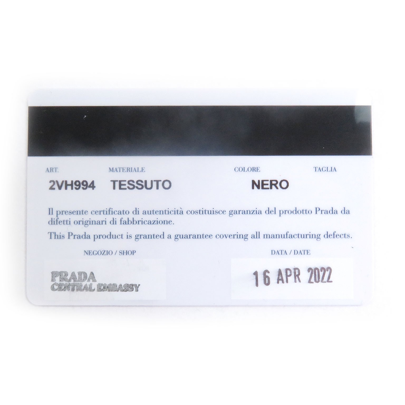 Great PRADA Shoulder Bag Re-NYLON Triangle Logo Triangle Plate black thumbnail 12