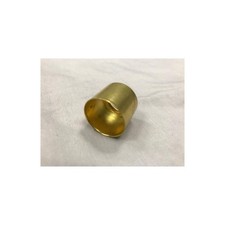 GLOBE COMMERCIAL PRODUCTS Crimp Hose Ferrule,1"L,Brass,PK25 801TT1