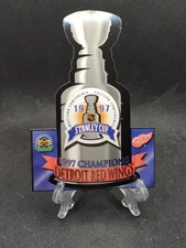 1997 Upper Deck Stanley Cup Champions Detroit Red Wings Die Cut #/5000