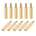 M2.5 x 16 mm + 6 mm Male to Female Hex Brass Spacer Standoff 20pcs