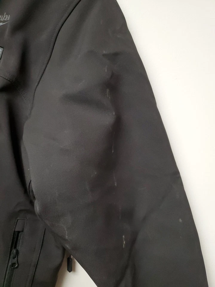 Milwaukee Men's Large M12 12V TOUGHSHELL Black Heated Jacket (JACKET ONLY) - Image 2 of 4