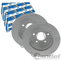 2X Jurid Bremsscheiben Vorne 280Mm BelÜFtet Passend FÜR Jeep Cherokee Grand