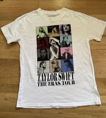 Taylor Swift The Eras Tour 2023-2024 Graphic Tee Shirt Medium White