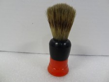 Vintage Ever Ready 200 Shaving Brush 24 mm Red Black Bakelite Handle Badger A