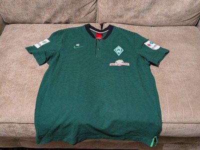 NIKE WERDER BREMEN SPIELER POLOSHIRT - 2017 - #40 - LARGE HERREN