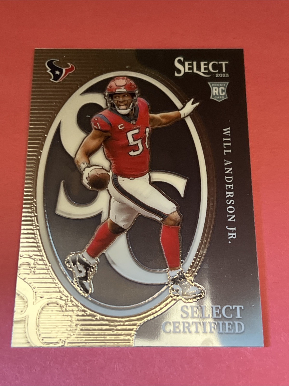 2023 Panini Select - Select Certified Rookies Will Anderson #CRO-WAN (RC)