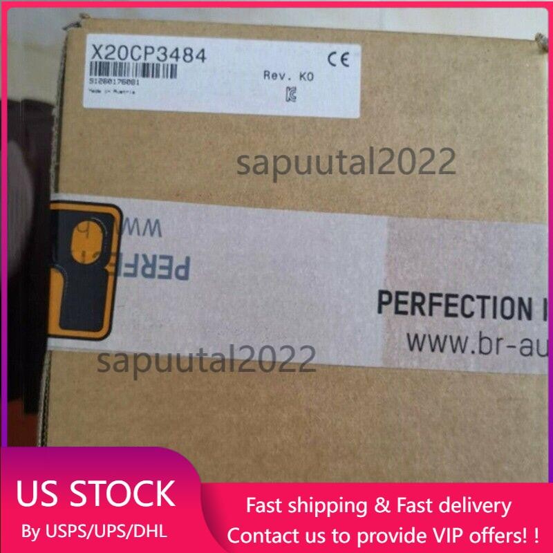 US Free TAX One B&R X20CP3484 PLC Module X20 CP 3484 New In Box