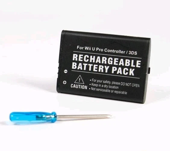 Batería recargable para mando Nintendo 3DS® / Wii U® Pro Foto 3 de 3
