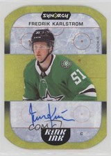 2022-23 Upper Deck Synergy Rink Ink Rookies Fredrik Karlstrom #RIR-FK Auto 0a3